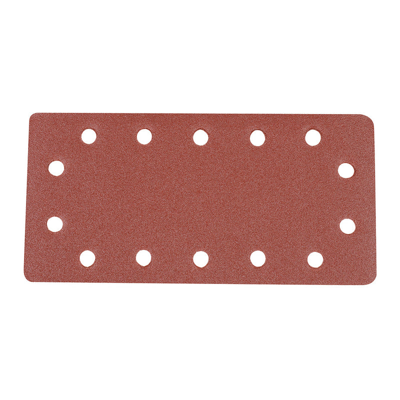 Silverline 945689 Hook & Loop 1/2 Sheets Punched 10pk