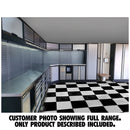 Clarke 7632905 COMBGSM04 Modular Storage System 14 Piece Package Stainless Steel Worktops