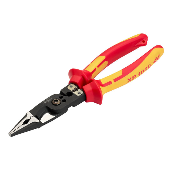 Draper 94605 XP1000; VDE Tethered 8-in-1 Electricians Pliers, 215mm
