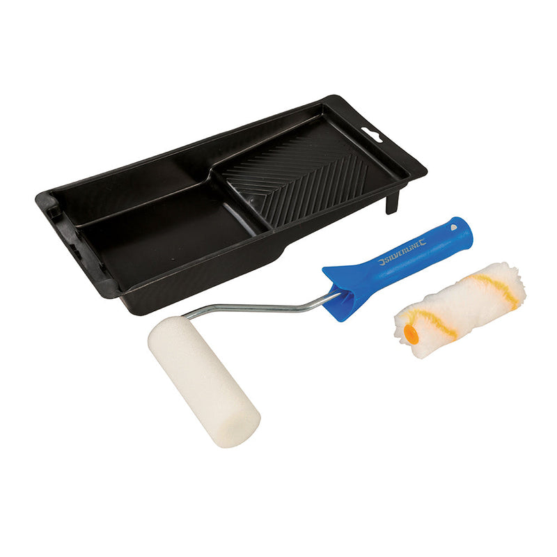 Silverline 947598 Mini Roller & Tray Set