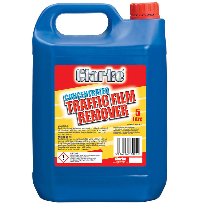 Clarke 3050821 5L Traffic Film Remover - Concentrate