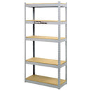 Clarke 6600350 CSL5400 - 5 Shelf Industrial Shelving Unit (Silver)