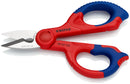 KNIPEX 95 05 155 SB Electricians' Shears with multi-component grips, glass fibre reinforced plastic 155 mm (self-service card/blister)