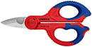KNIPEX 95 05 155 SB Electricians' Shears with multi-component grips, glass fibre reinforced plastic 155 mm (self-service card/blister)