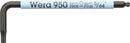 Wera 05022651001 950 SPKS L-key Multicolour, imperial, BlackLaser, 5/64" x 50 mm
