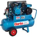 Clarke 2092800 XEPV16/50 (O/L) 14cfm 50 Litre 3HP Portable Industrial Air Compressor (230V)