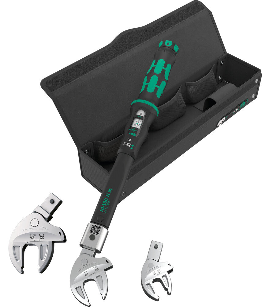 Wera 05136076001 9530 Torque wrench set for heat pumps/air conditioning, 4 pieces