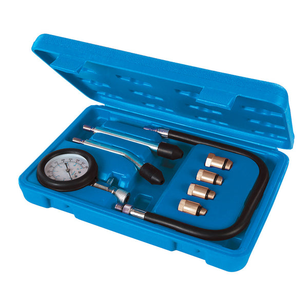 Silverline 953656 Petrol Engine Compression Test Kit 8pce