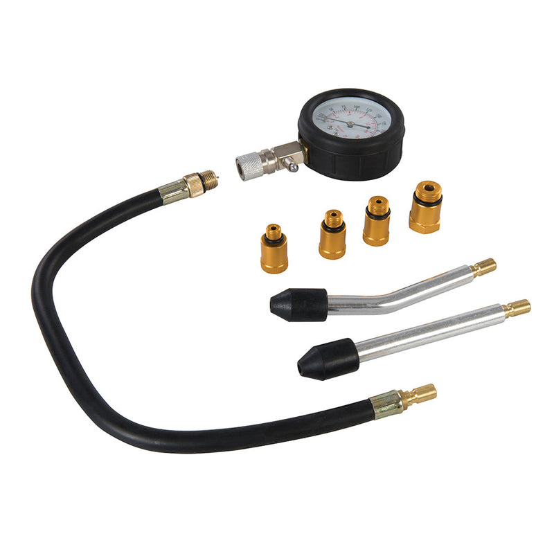 Silverline 953656 Petrol Engine Compression Test Kit 8pce
