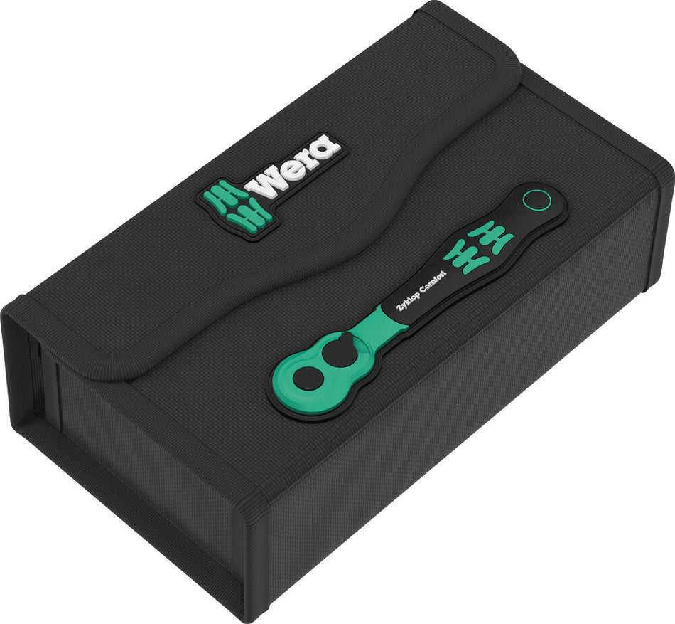 Wera 05136417001 9585 Textile box Zyklop Comfort 1/4", empty, 170 x 90 x 45 mm