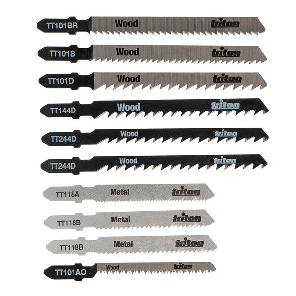 Triton 959528 Jigsaw Blade Set 10pce
