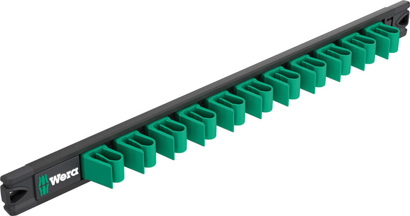 Wera 05136413001 9610 Joker Magnetic rail, for up to 11 spanners, empty, 30 x 370 mm