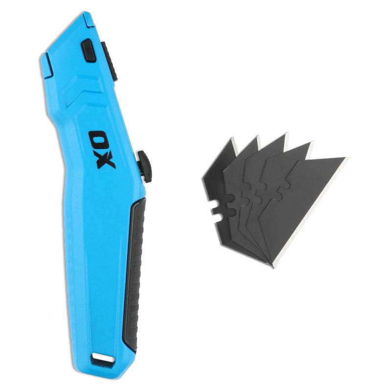 OX Hand Tools P225901 Pro Retractable Utility Knife - w/ Blades