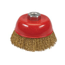 Silverline 969731 Brassed Steel Crimp Cup