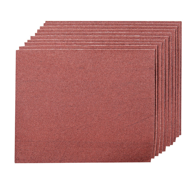Silverline 969749 Emery Cloth Sheets 10pk