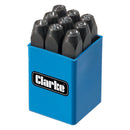 Clarke 1700323 ET146 6mm Number Punch Set
