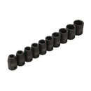 Silverline 970814 Impact Socket Set 1/2" Drive 6pt Metric 10pce