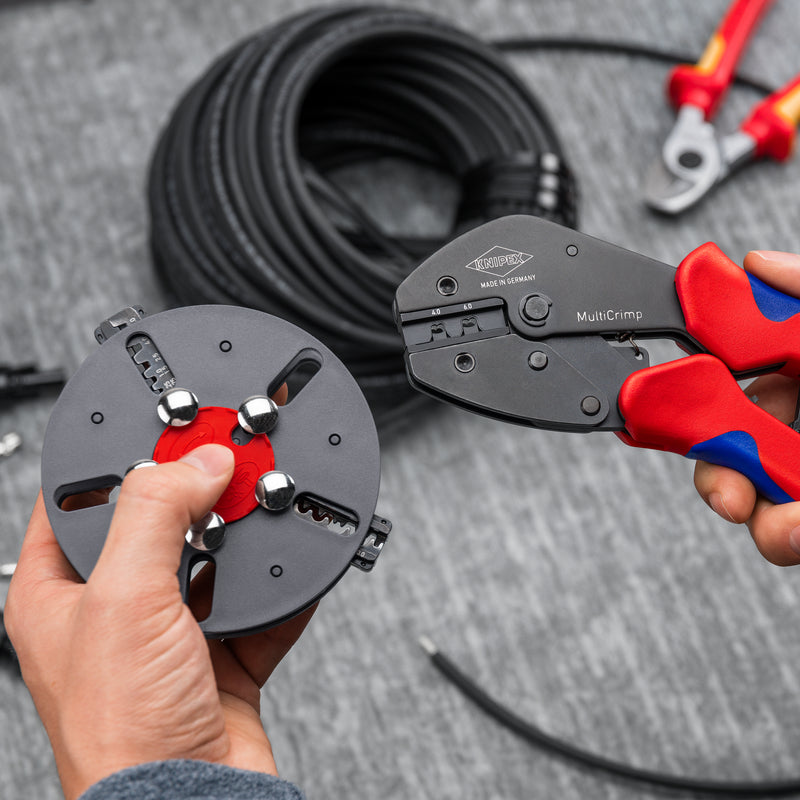 KINPEX 97 33 03 MultiCrimp¨, Crimping Pliers with changer magazine