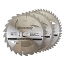 Silverline 973912 TCT Circular Saw Blades 24, 40, 48T 3pk