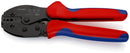 KNIPEX 97 52 50 PreciForceÂ¨ Crimping Pliers with multi-component grips burnished 220 mm