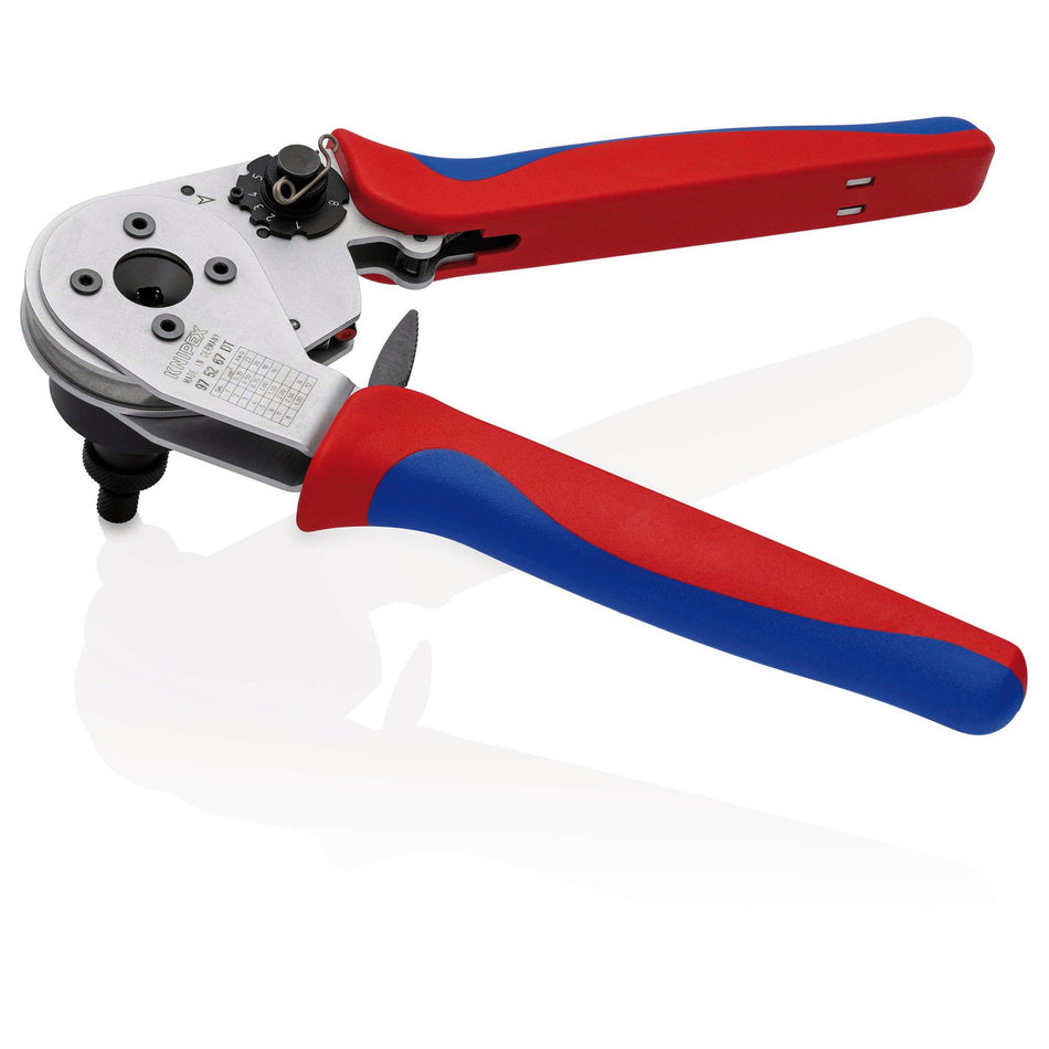 DRAPER 13166 KNIPEX 97 52 67 DT Four-Mandrel Crimping Pliers for DT contacts, 230 mm
