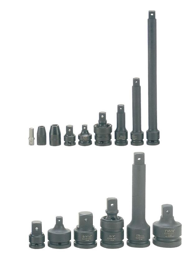 Teng Tools 920036N 1/2" Drive DIN Impact Adaptor 1/2"F:3/8"M