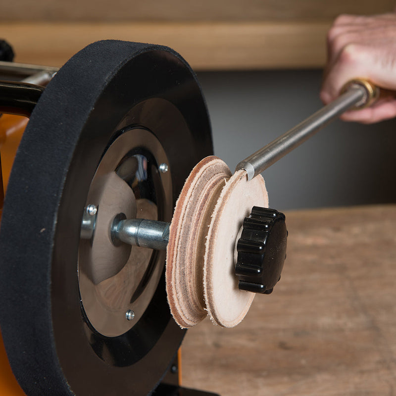 Triton 980292 Profiled Leather Honing Wheel