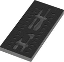Wera 05137316001 9827 Foam insert 8007 A VDE Zyklop VDE ratchet set 1, 1/4", without tools, 172 x 30 x 392 mm