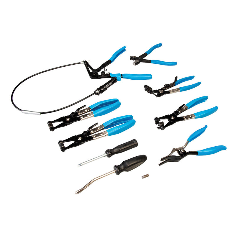 Silverline 984748 Hose Clip Removal Tool Set 9pce