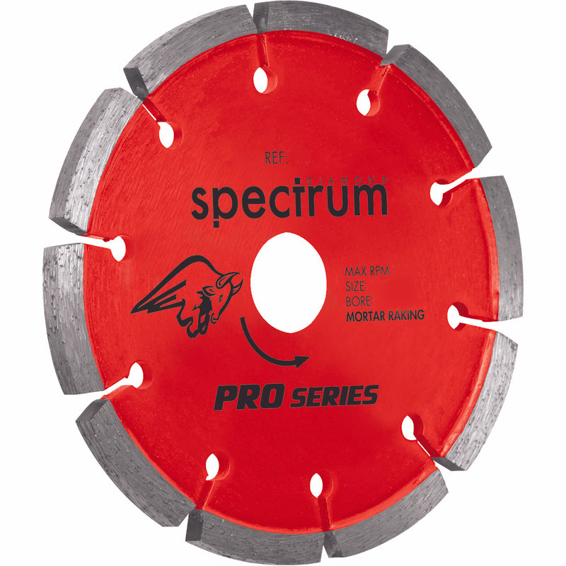 OX Tools OX-RX6-180/22 Spectrum Superior Dia Blade - Mortar Raking - 180/22.23mm