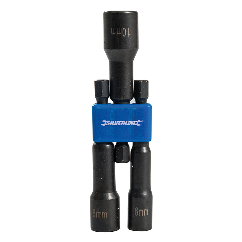 Silverline 987785 Magnetic Nut Driver Set 3pce