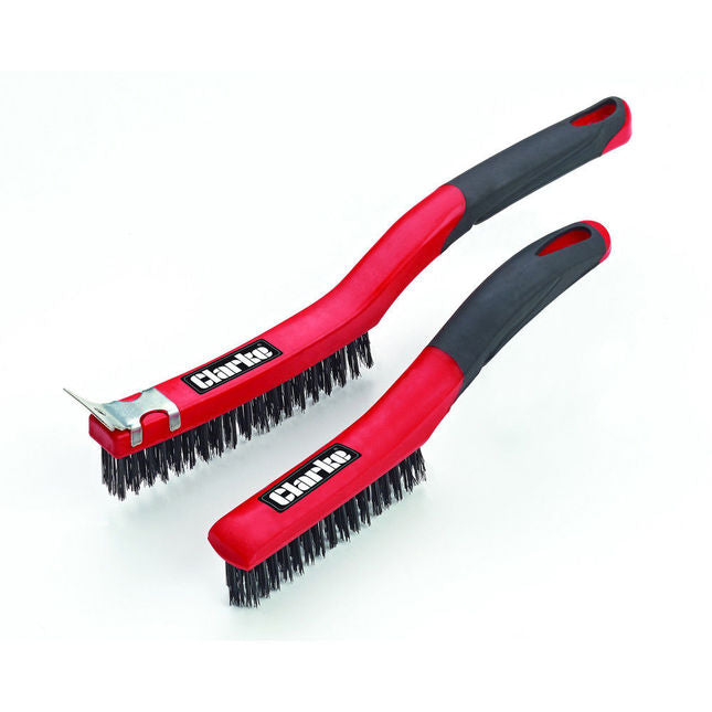Clarke 1801766 CHT766 2 Piece Wire Brush Set
