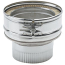 Clarke 6911260 6" to 6" Appliance Connector Vitreous to Stainless