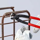 KNIPEX 99 01 280 Concreters' Nipper (Concreter's Nippers or Fixer's Nippers) plastic coated black atramentized 280 mm