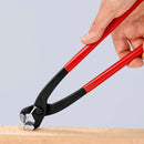 KNIPEX 99 01 280 Concreters' Nipper (Concreter's Nippers or Fixer's Nippers) plastic coated black atramentized 280 mm