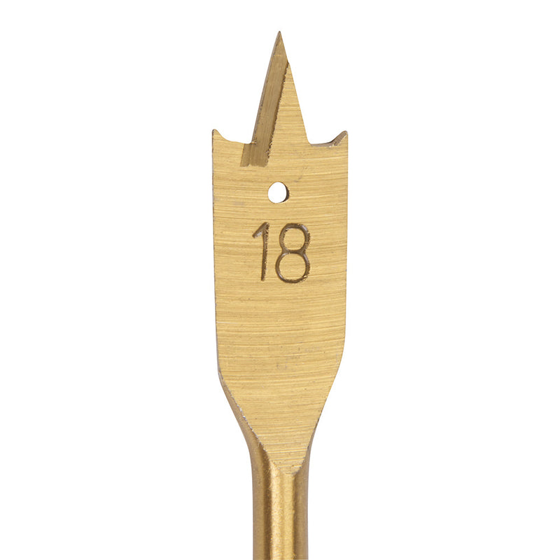 Silverline 991858 Titanium-Coated Flat Bit