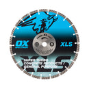 OX Tools OX-XLS-300/20 Trade XL Super - Turbo Segmented Diamond Blade - Concrete & GP - 300/20mm