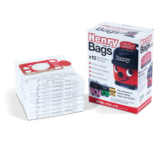 Numatic NVM-1C/2 Vacuum Cleaner Filter Dust Bags