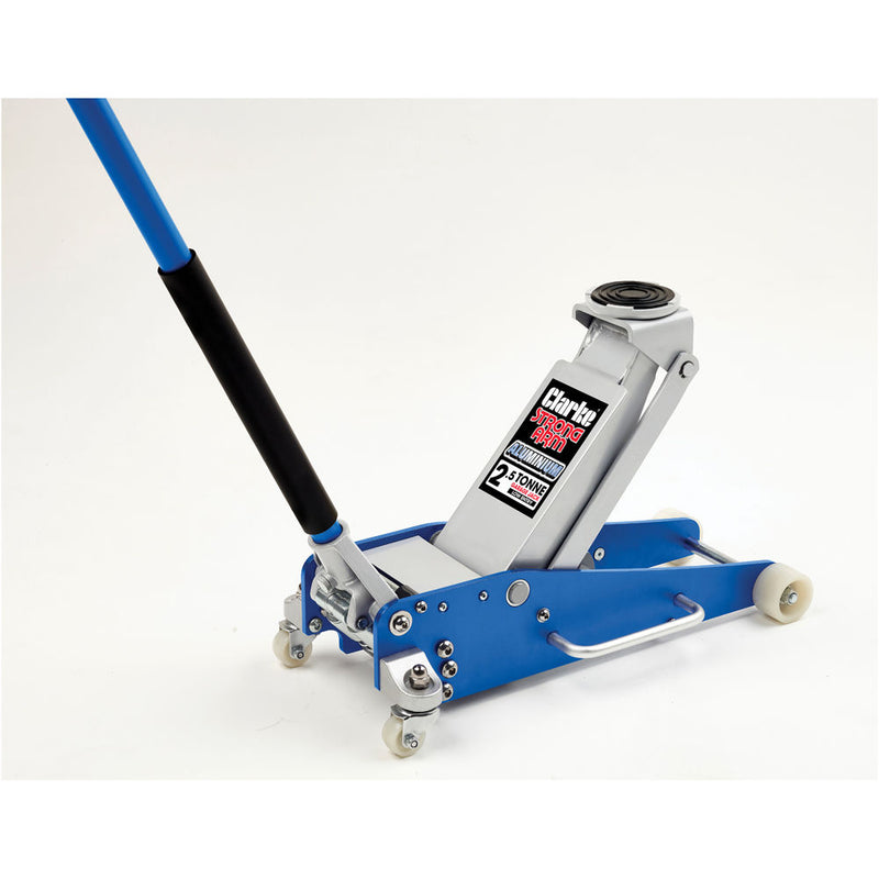Clarke 7621803 CTJ2500QLGB 2.5 Tonne Aluminium & Steel Quick-Lift Garage Jack
