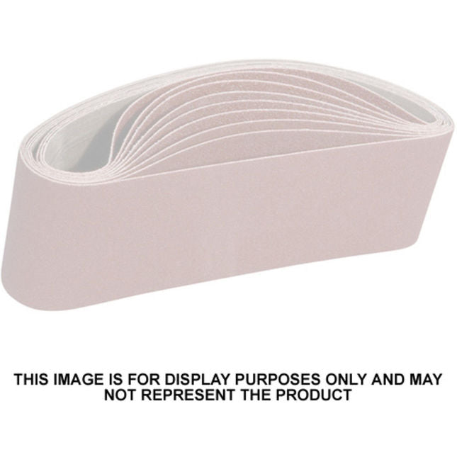 Clarke 6502125 50mm x 686mm Coarse Grit Sanding Belts for CBG6SB x 5