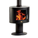 Clarke 6909954 Dorchester 4.9kW Cast Iron Wood Burning Pedestal Stove