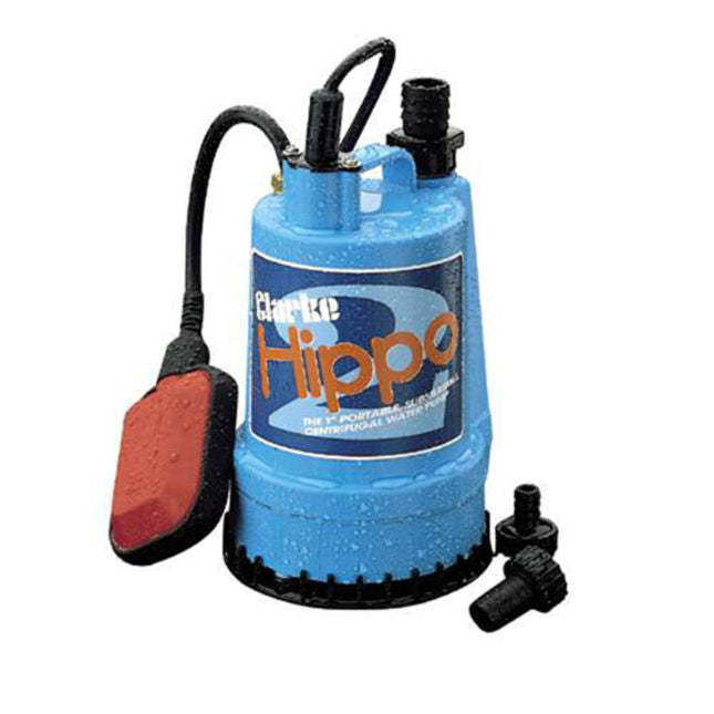 Clarke 7230024 Hippo 2A 1" 250W 85Lpm 6m Head Water Pump with float switch (230V)