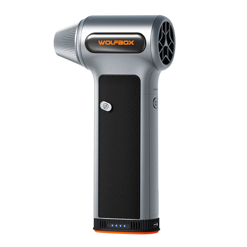 WOLFBOX MF200 Compressed Air Duster with Swappable Battery Cartridge, Extreme Power