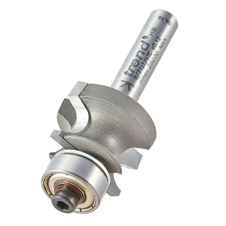 Trend Tools 9/71X1/4TC Bearing Guided Corner Bead Cutter