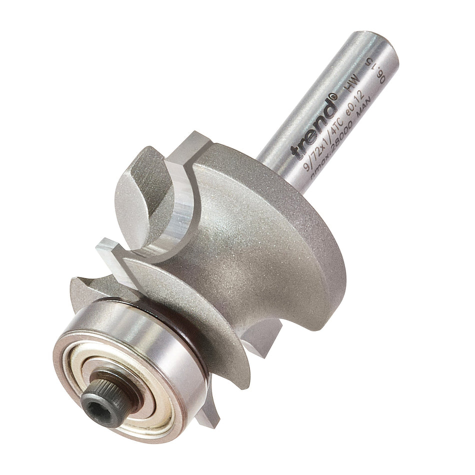 Trend Tools 9/72X1/4TC Bearing Guided Corner Bead Cutter