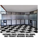 Clarke 7632903 COMBGSM04 Modular Storage System 14 Piece Package Wooden Worktops