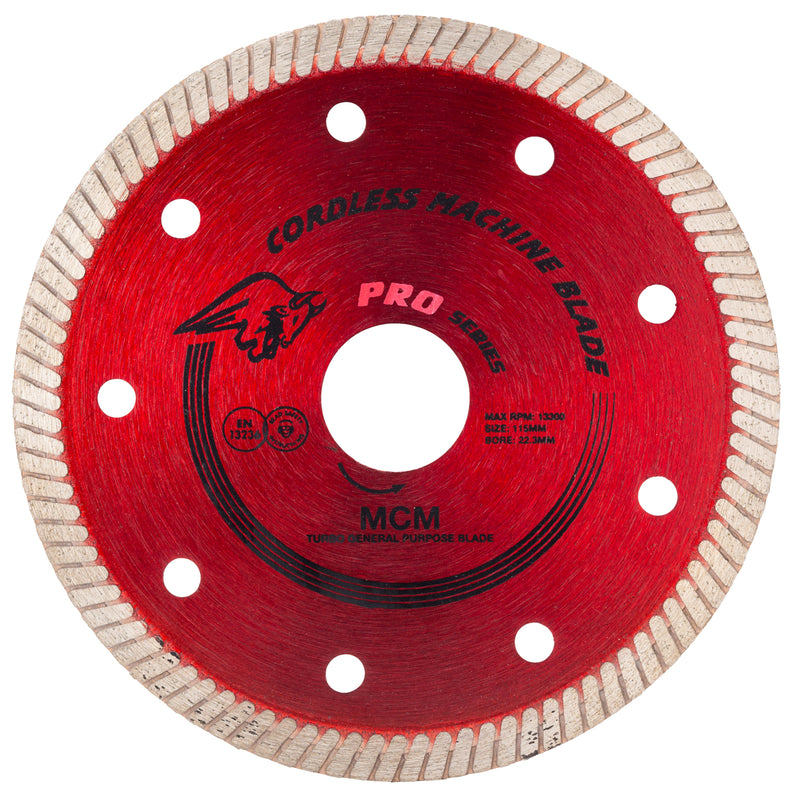 OX Tools OX-MCM115/22 Spectrum Turbo General Purpose Blade for Cordless Machines