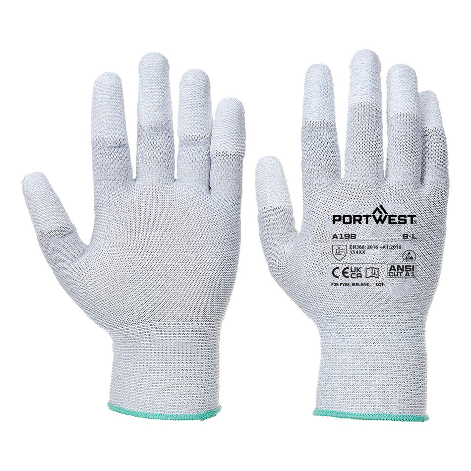 Portwest ESD 13 PU Fingertip Glove