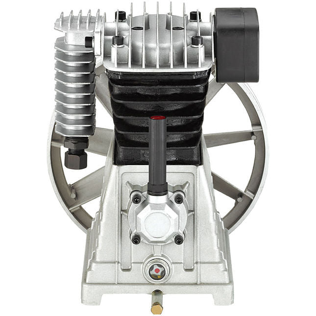 Clarke 1393320 NH75A  Twin Cylinder 7.5HP Air Compressor Pump (Silver)