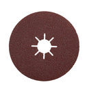 Clarke 6502403 Aluminium Oxide Fibre Backed Discs  115x22mm  5 Pack